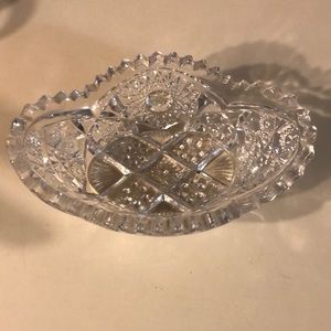 Vintage Fenton Button and Daisy Dish